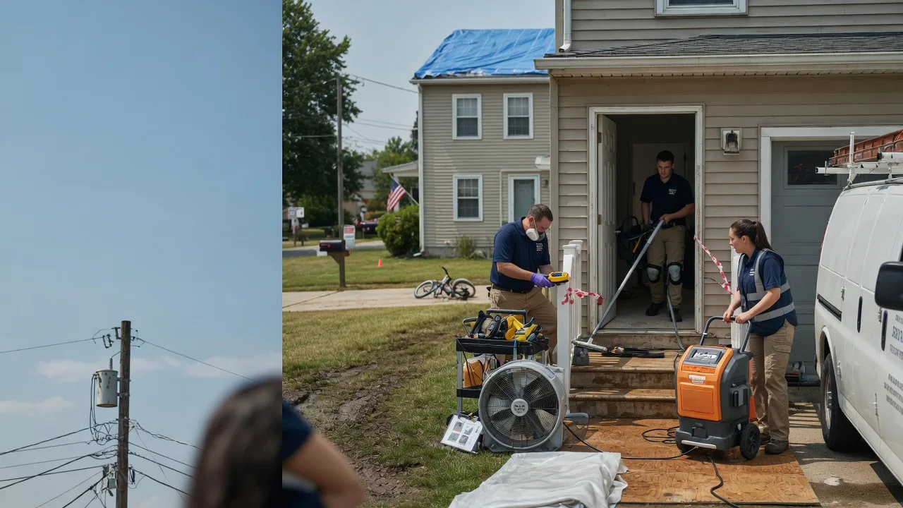 Water Damage Repair in Factoryville, PA near me